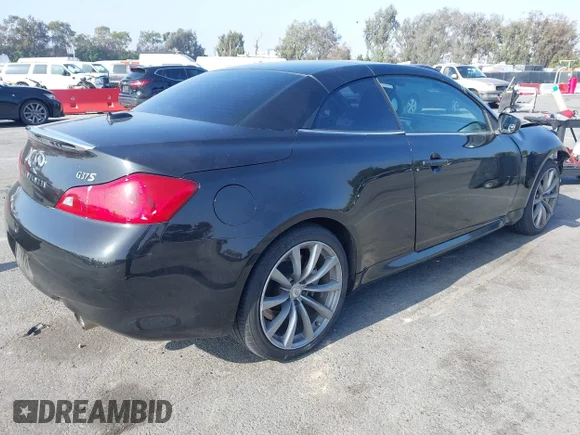 ✅ 2009 Infiniti G37 • VIN: JNKCV66E49M721642 • Lot: 45079409. Listed on IAAI with 164,286 mi. Free auction sales archive from the USA and detailed vehicle history report at DreamBid. Image 4.