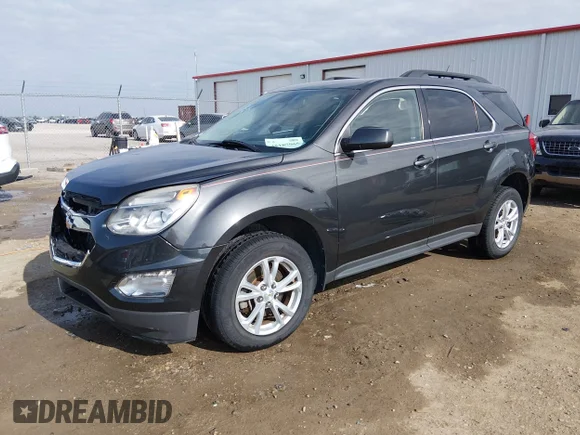 ✅ 2017 Chevrolet Equinox LT • VIN: 2GNALCEK4H6288347 • Lot: 45187965. Listed on IAAI with 30,447 mi. Free auction sales archive from the USA and detailed vehicle history report at DreamBid. Image 2.