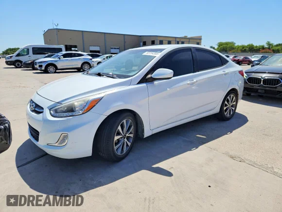 ✅ 2016 Hyundai Accent SE • VIN: KMHCU4AE8GU117178 • Лот: 60154366. Опубліковано раніше на Copart з пробігом 104 269 миль. Безкоштовний доступ до архіву аукціонних продажів зі США та докладний звіт про історію автомобіля на DreamBid. Зображення 1.