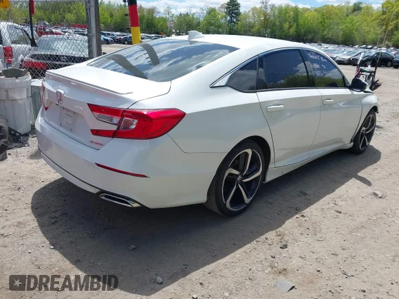 ✅ 2019 Honda Accord Sport • VIN: 1HGCV1F33KA152777 • Lot: 45102861. Listed on IAAI with 78,797 mi. Free auction sales archive from the USA and detailed vehicle history report at DreamBid. Image 4.