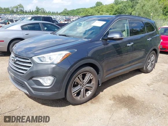 ✅ 2014 Hyundai Santa Fe Limited • VIN: KM8SR4HF1EU085117 • Lot: 42593744. Wystawiony na IAAI z przebiegiem 126 183 mil. Bezpłatny archiwum sprzedaży aukcyjnych z USA i szczegółowy raport historii pojazdu na DreamBid. Zdjęcie 2.