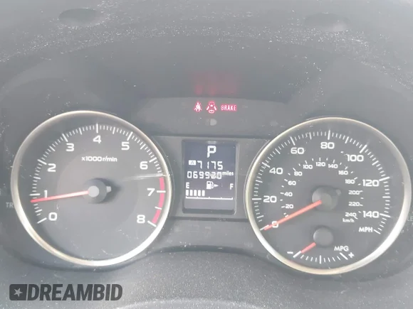 ✅ 2015 Subaru Impreza • VIN: JF1GJAA61FH006250 • Lot: 45417219. Listed on IAAI with 69,920 mi. Free auction sales archive from the USA and detailed vehicle history report at DreamBid. Image 7.