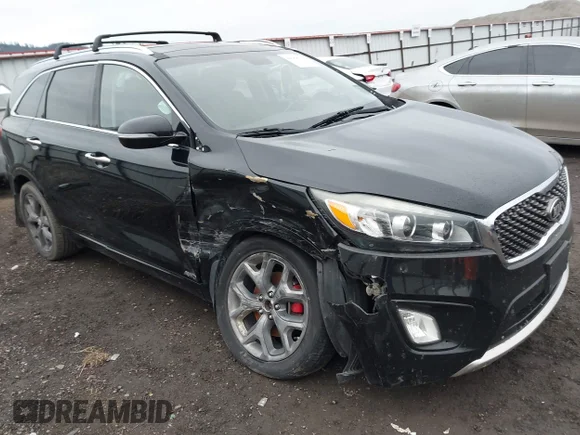 ✅ 2016 Kia Sorento SX • VIN: 5XYPKDA55GG013793 • Lot: 44284116. Listed on IAAI with 126,229 mi. Free auction sales archive from the USA and detailed vehicle history report at DreamBid. Image 1.