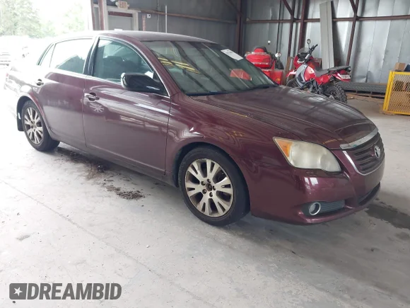 ✅ 2008 Toyota Avalon Limited • VIN: 4T1BK36B78U280741 • Lot: 45574688. Listed on IAAI with 235,167 mi. Free auction sales archive from the USA and detailed vehicle history report at DreamBid. Image 1.