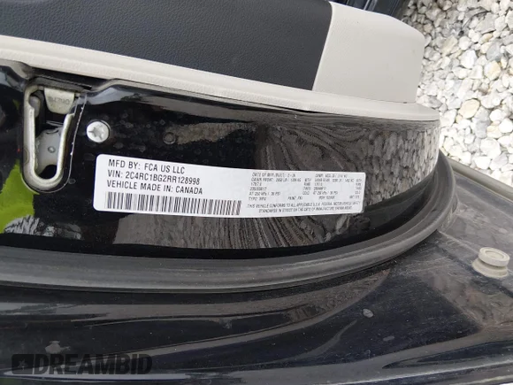 ✅ 2024 Chrysler Pacifica Touring L • VIN: 2C4RC1BG2RR128998 • Лот: 45155899. Опубликован ранее на IAAI с пробегом 76 591 миль. Бесплатный доступ к архиву аукционных продаж из США и подробный отчёт об истории автомобиля на DreamBid. Изображение 9.