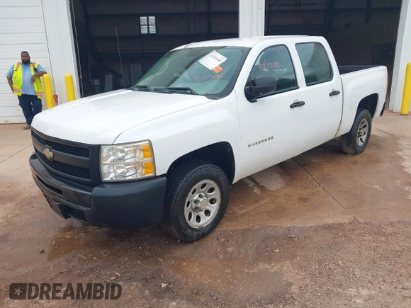 ✅ 2011 Chevrolet Silverado 1500 Work Truck • VIN: 3GCPCPEA6BG393372 • Lot: 43203680. Listed on IAAI with 261,144 mi. Free auction sales archive from the USA and detailed vehicle history report at DreamBid. Image 2.