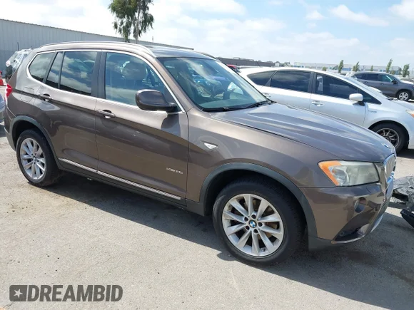 ✅ 2011 BMW X3 28i • VIN: 5UXWX5C58BL710533 • Lot: 45507177. Listed on IAAI with 91,637 mi. Free auction sales archive from the USA and detailed vehicle history report at DreamBid. Image 1.
