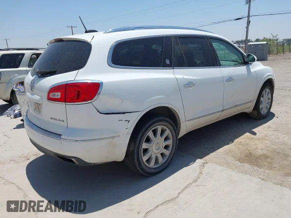 ✅ 2016 Buick Enclave Leather • VIN: 5GAKRBKD6GJ206925 • Lot: 45455597. Wystawiony na IAAI z przebiegiem 170 309 mil. Bezpłatny archiwum sprzedaży aukcyjnych z USA i szczegółowy raport historii pojazdu na DreamBid. Zdjęcie 4.