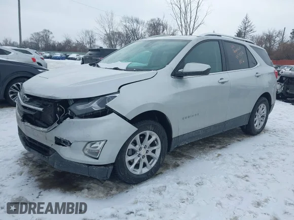 ✅ 2020 Chevrolet Equinox LT • VIN: 3GNAXUEV4LS697849 • Lot: 44333176. Wystawiony na IAAI z przebiegiem 25 768 mil. Bezpłatny archiwum sprzedaży aukcyjnych z USA i szczegółowy raport historii pojazdu na DreamBid. Zdjęcie 2.