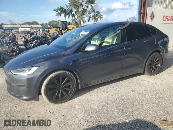 ✅ 2023 Tesla Model X • VIN: 7SAXCBE55PF365567 • Лот: 73723894. Опубліковано раніше на Copart з пробігом Не вказано. Безкоштовний доступ до архіву аукціонних продажів зі США та докладний звіт про історію автомобіля на DreamBid. Зображення 1.