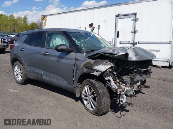 ✅ 2025 Chevrolet TrailBlazer LS • VIN: KL79MNSL4SB077166 • Lot: 45012353. Listed on IAAI with Not provided. Free auction sales archive from the USA and detailed vehicle history report at DreamBid. Image 1.