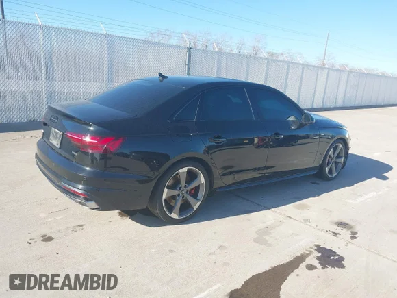 ✅ 2022 Audi A4 S line Premium Plus • VIN: WAUEAAF4XNA008656 • Lot: 41754921. Wystawiony na IAAI z przebiegiem 78 118 mil. Bezpłatny archiwum sprzedaży aukcyjnych z USA i szczegółowy raport historii pojazdu na DreamBid. Zdjęcie 4.