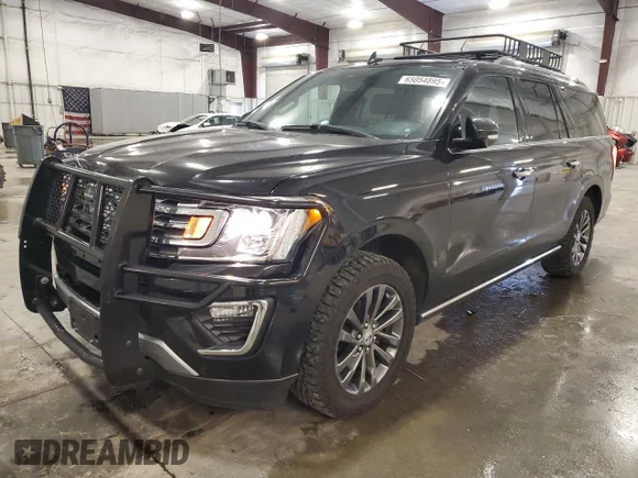 ✅ 2020 Ford Expedition Max Limited • VIN: 1FMJK2AT0LEA31898 • Лот: 65054895. Опубліковано раніше на Copart з пробігом 100 136 миль. Безкоштовний доступ до архіву аукціонних продажів зі США та докладний звіт про історію автомобіля на DreamBid. Зображення 1.