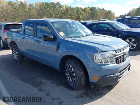 ✅ 2024 Ford Maverick Lariat • VIN: 3FTTW8M30RRB46278 • Lot: 43561085. Listed on IAAI with 16,204 mi. Free auction sales archive from the USA and detailed vehicle history report at DreamBid. Image 1.