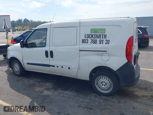 ✅ 2018 Ram ProMaster City Cargo Tradesman • VIN: ZFBERFAB7J6K51758 • Lot: 44284946. Wystawiony na IAAI z przebiegiem 155 914 mil. Bezpłatny archiwum sprzedaży aukcyjnych z USA i szczegółowy raport historii pojazdu na DreamBid. Zdjęcie 3.