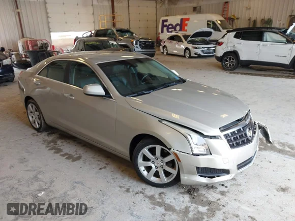 ✅ 2013 Cadillac ATS • VIN: 1G6AA5RA6D0162055 • Lot: 42862457. Listed on IAAI with 96,556 mi. Free auction sales archive from the USA and detailed vehicle history report at DreamBid. Image 1.