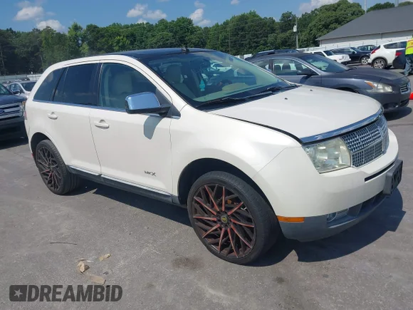 ✅ 2007 Lincoln MKX • VIN: 2LMDU68C37BJ27289 • Lot: 45361581. Listed on IAAI with 187,102 mi. Free auction sales archive from the USA and detailed vehicle history report at DreamBid. Image 1.