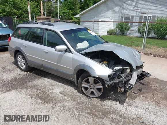 ✅ 2006 Subaru Legacy Outback • VIN: 4S4BP84C964360548 • Lot: 42265123. Listed on IAAI with 267,557 mi. Free auction sales archive from the USA and detailed vehicle history report at DreamBid. Image 1.