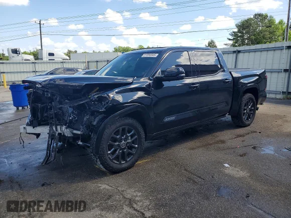 ✅ 2024 Toyota Tundra Platinum • VIN: 5TFNA5AB1RX041161 • Лот: 51006846. Опубликован ранее на Copart с пробегом Не указан. Бесплатный доступ к архиву аукционных продаж из США и подробный отчёт об истории автомобиля на DreamBid. Изображение 1.
