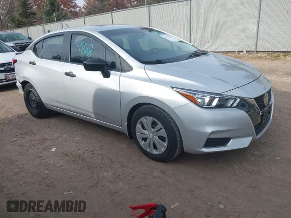 ✅ 2022 Nissan Versa S • VIN: 3N1CN8DV9NL861211 • Лот: 43779828. Опубліковано раніше на IAAI з пробігом 20 203 миль. Безкоштовний доступ до архіву аукціонних продажів зі США та докладний звіт про історію автомобіля на DreamBid. Зображення 1.