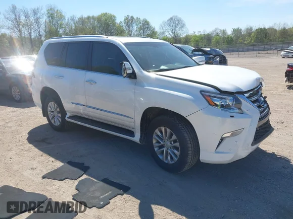 ✅ 2017 Lexus GX 460 Premium • VIN: JTJBM7FXXH5161171 • Lot: 44840641. Wystawiony na IAAI z przebiegiem 122 324 mil. Bezpłatny archiwum sprzedaży aukcyjnych z USA i szczegółowy raport historii pojazdu na DreamBid. Zdjęcie 1.