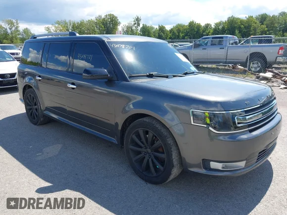 ✅ 2016 Ford Flex SEL • VIN: 2FMHK6C82GBA21762 • Лот: 43078721. Опубліковано раніше на IAAI з пробігом 84 687 миль. Безкоштовний доступ до архіву аукціонних продажів зі США та докладний звіт про історію автомобіля на DreamBid. Зображення 1.