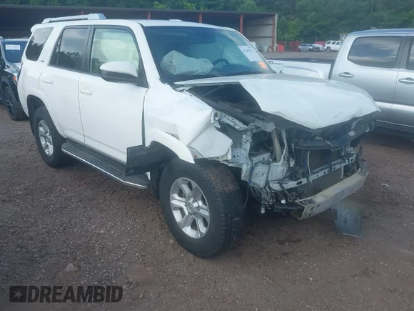 ✅ 2016 Toyota 4Runner SR5 • VIN: JTEZU5JR6G5141346 • Лот: 42309222. Опубликован ранее на IAAI с пробегом 192 306 миль. Бесплатный доступ к архиву аукционных продаж из США и подробный отчёт об истории автомобиля на DreamBid. Изображение 1.