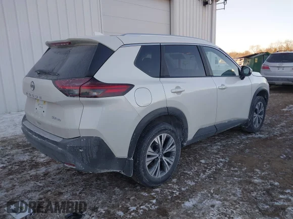✅ 2022 Nissan Rogue SV • VIN: JN8BT3BB5NW337286 • Lot: 44278204. Wystawiony na IAAI z przebiegiem 20 041 mil. Bezpłatny archiwum sprzedaży aukcyjnych z USA i szczegółowy raport historii pojazdu na DreamBid. Zdjęcie 4.