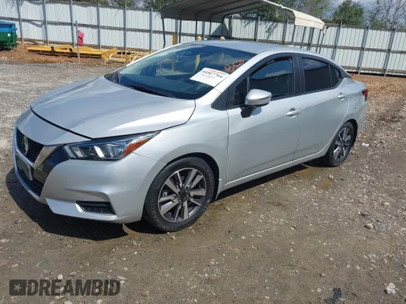 ✅ 2020 Nissan Versa SV • VIN: 3N1CN8EV7LL837484 • Lot: 44567764. Wystawiony na IAAI z przebiegiem 59 317 mil. Bezpłatny archiwum sprzedaży aukcyjnych z USA i szczegółowy raport historii pojazdu na DreamBid. Zdjęcie 2.