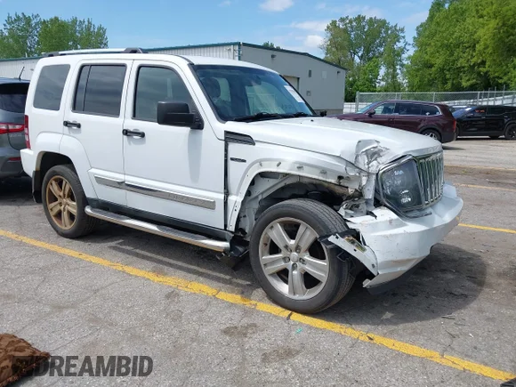 ✅ 2012 Jeep Liberty Limited Jet • VIN: 1C4PJMFK7CW127924 • Lot: 42392085. Listed on IAAI with 146,744 mi. Free auction sales archive from the USA and detailed vehicle history report at DreamBid. Image 1.
