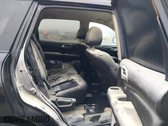 ✅ 2016 Nissan Pathfinder Platinum • VIN: 5N1AR2MM1GC650284 • Lot: 44202413. Listed on IAAI with Not provided. Free auction sales archive from the USA and detailed vehicle history report at DreamBid. Image 8.