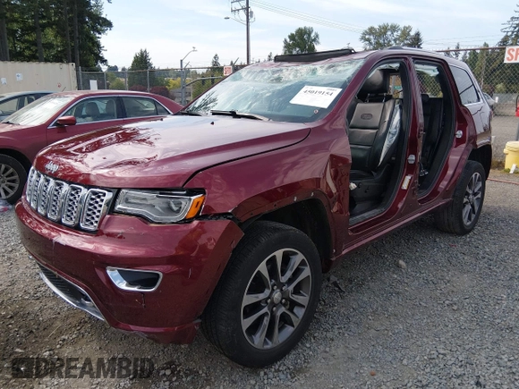 ✅ 2018 Jeep Grand Cherokee High Altitude • VIN: 1C4RJFCG6JC251718 • Lot: 45019154. Wystawiony na IAAI z przebiegiem 38 566 mil. Bezpłatny archiwum sprzedaży aukcyjnych z USA i szczegółowy raport historii pojazdu na DreamBid. Zdjęcie 2.
