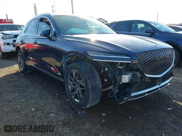 ✅ 2022 Genesis GV70 2.5T • VIN: KMUMADTB6NU060784 • Lot: 43676291. Wystawiony na IAAI z przebiegiem 45 993 mil. Bezpłatny archiwum sprzedaży aukcyjnych z USA i szczegółowy raport historii pojazdu na DreamBid. Zdjęcie 6.