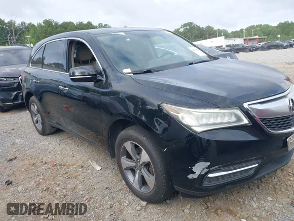 ✅ 2016 Acura MDX • VIN: 5FRYD3H2XGB017977 • Лот: 45449034. Опубліковано раніше на IAAI з пробігом 188 205 миль. Безкоштовний доступ до архіву аукціонних продажів зі США та докладний звіт про історію автомобіля на DreamBid. Зображення 1.