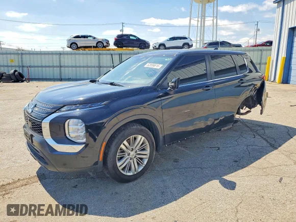 ✅ 2023 Mitsubishi Outlander ES • VIN: JA4J4TA85PZ010084 • Лот: 52899816. Опубликован ранее на Copart с пробегом 57 249 миль. Бесплатный доступ к архиву аукционных продаж из США и подробный отчёт об истории автомобиля на DreamBid. Изображение 1.