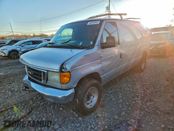 ✅ 2006 Ford Econoline Cargo • VIN: 1FTNE24L56DB46130 • Лот: 96494945. Опубліковано раніше на Copart з пробігом Не вказано. Безкоштовний доступ до архіву аукціонних продажів зі США та докладний звіт про історію автомобіля на DreamBid. Зображення 1.