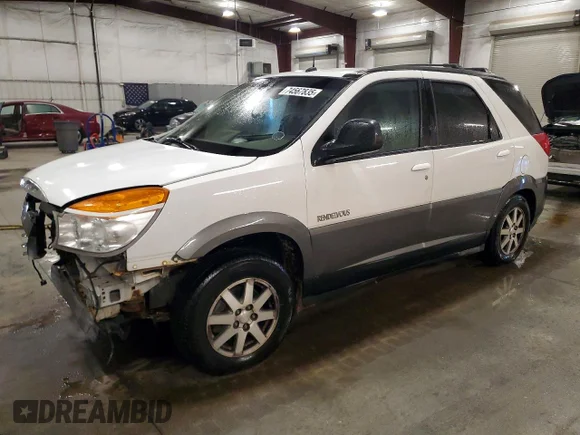 ✅ 2003 Buick Rendezvous CXL • VIN: 3G5DB03E23S549495 • Lot: 74567835. Wystawiony na Copart z przebiegiem 104 946 mil. Bezpłatny archiwum sprzedaży aukcyjnych z USA i szczegółowy raport historii pojazdu na DreamBid. Zdjęcie 1.
