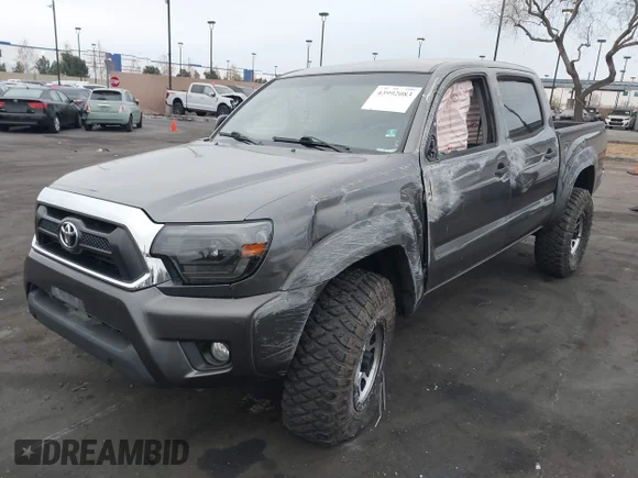 ✅ 2013 Toyota Tacoma PreRunner • VIN: 5TFJU4GN3DX029071 • Lot: 43992083. Wystawiony na IAAI z przebiegiem 155 964 mil. Bezpłatny archiwum sprzedaży aukcyjnych z USA i szczegółowy raport historii pojazdu na DreamBid. Zdjęcie 2.