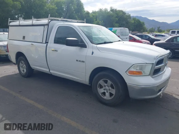 ✅ 2010 Dodge 1500 ST • VIN: 3D7JB1EP7AG102053 • Лот: 42952277. Опубликован ранее на IAAI с пробегом 158 649 миль. Бесплатный доступ к архиву аукционных продаж из США и подробный отчёт об истории автомобиля на DreamBid. Изображение 1.