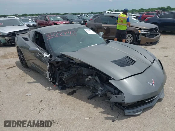 ✅ 2016 Chevrolet Corvette 1LT • VIN: 1G1YB2D75G5118423 • Лот: 45228743. Опубликован ранее на IAAI с пробегом 26 756 миль. Бесплатный доступ к архиву аукционных продаж из США и подробный отчёт об истории автомобиля на DreamBid. Изображение 1.
