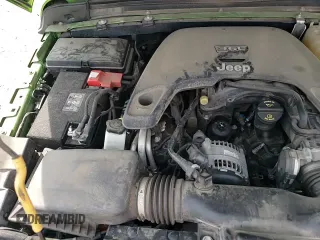 ✅ 2018 Jeep Wrangler Unlimited Sahara • VIN: 1C4HJXEG4JW327403 • Лот: 83883915. Опубликован ранее на Copart с пробегом 93 069 миль. Бесплатный доступ к архиву аукционных продаж из США и подробный отчёт об истории автомобиля на DreamBid. Изображение 14.