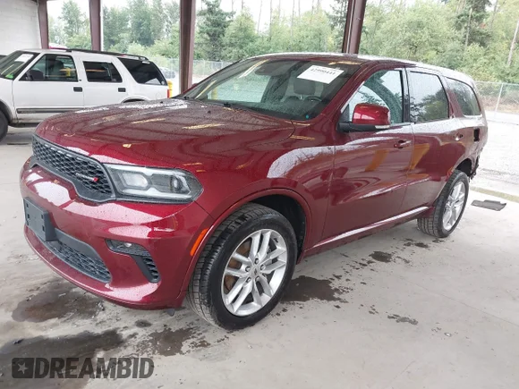 ✅ 2022 Dodge Durango GT Plus • VIN: 1C4RDJDG6NC224968 • Lot: 42990441. Listed on IAAI with 59,106 mi. Free auction sales archive from the USA and detailed vehicle history report at DreamBid. Image 2.