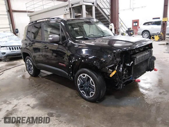 ✅ 2016 Jeep Renegade Trailhawk • VIN: ZACCJBCT0GPC94919 • Лот: 45182448. Опубліковано раніше на IAAI з пробігом 58 034 миль. Безкоштовний доступ до архіву аукціонних продажів зі США та докладний звіт про історію автомобіля на DreamBid. Зображення 1.