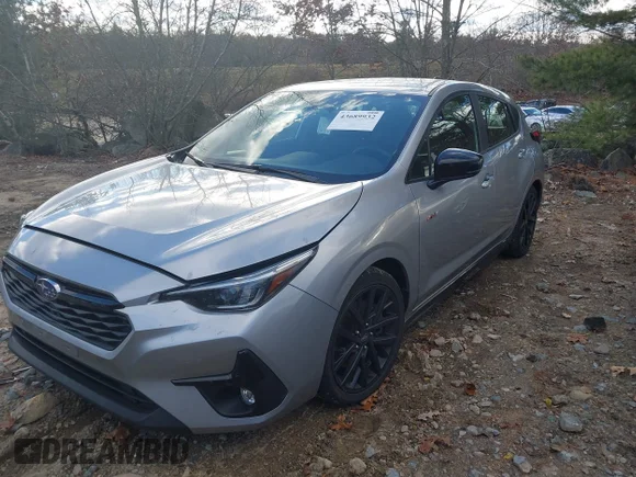 ✅ 2024 Subaru Impreza RS • VIN: JF1GUHHC1R8272237 • Lot: 43689932. Wystawiony na IAAI z przebiegiem 19 116 mil. Bezpłatny archiwum sprzedaży aukcyjnych z USA i szczegółowy raport historii pojazdu na DreamBid. Zdjęcie 2.