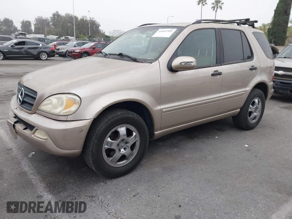 ✅ 2003 Mercedes-Benz M 320 • VIN: 4JGAB54E43A390631 • Lot: 44682985. Wystawiony na IAAI z przebiegiem 193 100 mil. Bezpłatny archiwum sprzedaży aukcyjnych z USA i szczegółowy raport historii pojazdu na DreamBid. Zdjęcie 2.