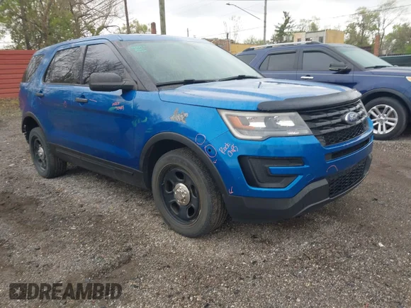 ✅ 2017 Ford Police Interceptor Utility • VIN: 1FM5K8AT7HGC15123 • Лот: 44995480. Опубликован ранее на IAAI с пробегом 127 545 миль. Бесплатный доступ к архиву аукционных продаж из США и подробный отчёт об истории автомобиля на DreamBid. Изображение 1.