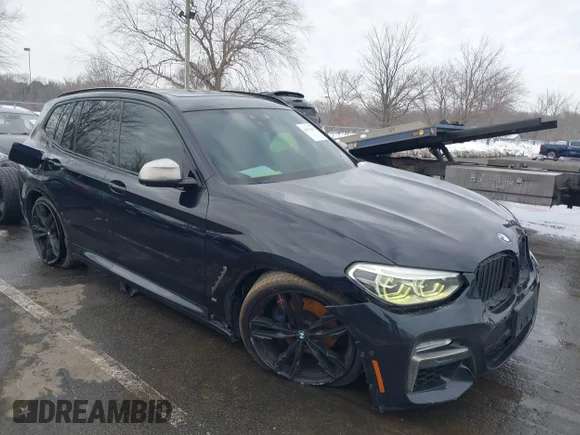 ✅ 2018 BMW X3 M40i • VIN: 5UXTS3C54J0Y97758 • Lot: 44414419. Wystawiony na IAAI z przebiegiem 98 821 mil. Bezpłatny archiwum sprzedaży aukcyjnych z USA i szczegółowy raport historii pojazdu na DreamBid. Zdjęcie 1.