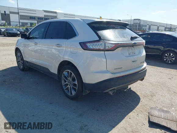 ✅ 2017 Ford Edge Titanium • VIN: 2FMPK4K80HBC69415 • Lot: 44948287. Wystawiony na IAAI z przebiegiem 153 419 mil. Bezpłatny archiwum sprzedaży aukcyjnych z USA i szczegółowy raport historii pojazdu na DreamBid. Zdjęcie 3.