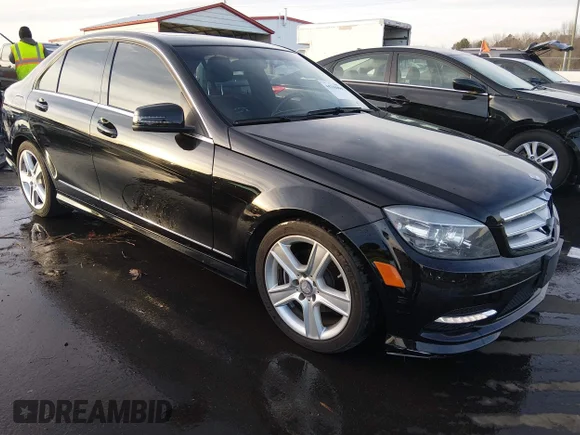 ✅ 2011 Mercedes-Benz C 300 Luxury • VIN: WDDGF8BB0BR169627 • Lot: 44218689. Listed on IAAI with 90,550 mi. Free auction sales archive from the USA and detailed vehicle history report at DreamBid. Image 1.