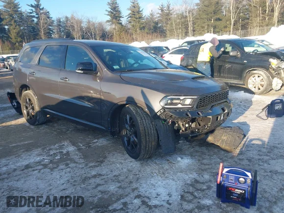 ✅ 2026 Dodge Durango GT Plus HEMI V8 • VIN: 1C4SDJCTXTC172337 • Lot: 44225453. Wystawiony na IAAI z przebiegiem 980 mil. Bezpłatny archiwum sprzedaży aukcyjnych z USA i szczegółowy raport historii pojazdu na DreamBid. Zdjęcie 1.
